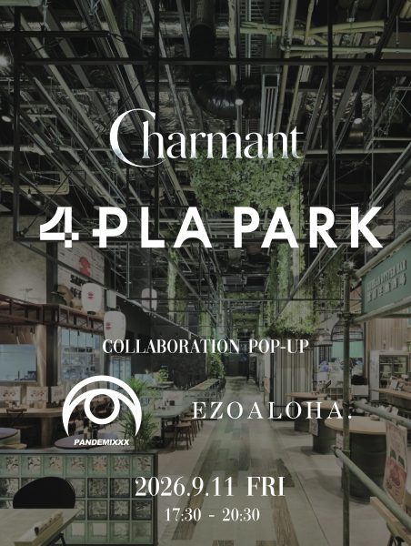 【Charmant】POP-UP collaboration